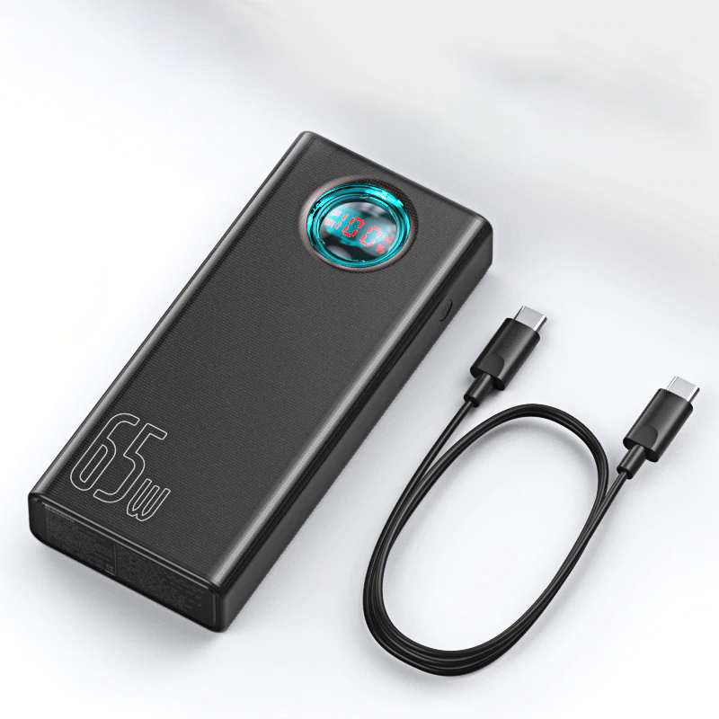 Baseus Power Bank 30000mAh 65W PD Quick Charge QC3.0 Powerbank For Laptop External Battery Charger For iPhone Samsung Xiaomi