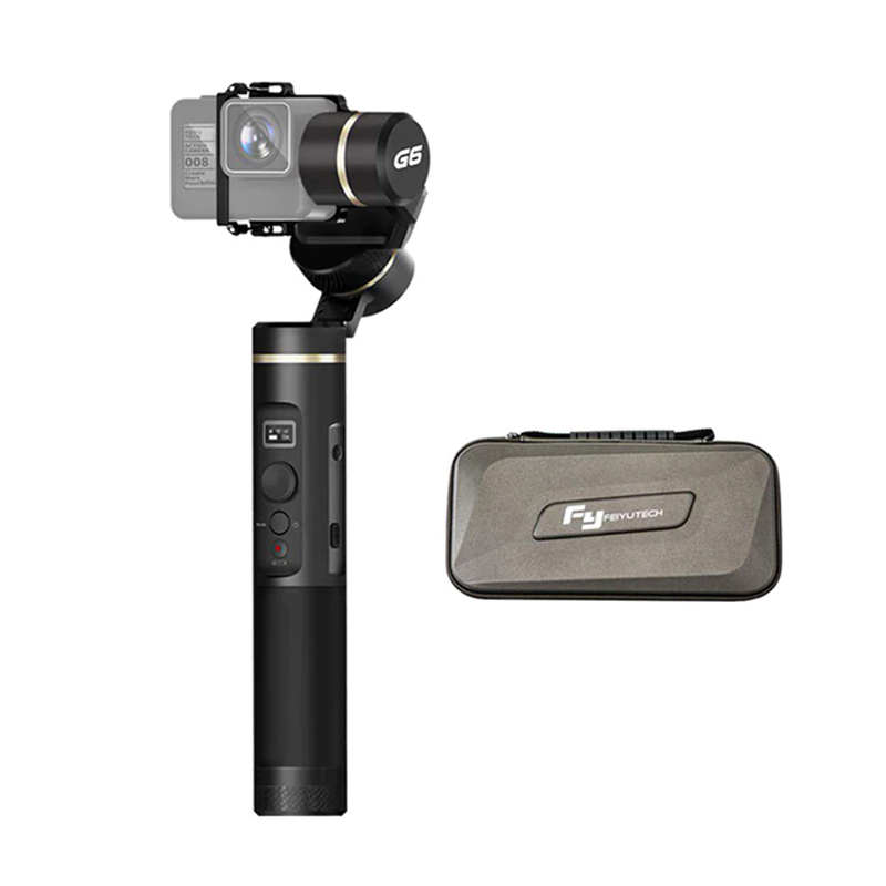 FeiyuTech G6 Handheld Gimbal Camera Stabilizer for Gopro Hero 8 7 6 5 Sony RX0 Xiao Yi 4k Splashproof Action Camera