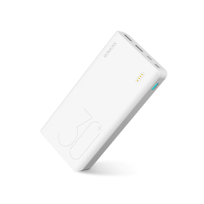 30000mAh ROMOSS Sense 8+ Power Bank Portable External Battery With PD Two-way Fast Charging Portable Powerbank Charger For Phone