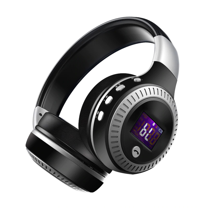 ZEALOT B19 Wireless Bluetooth Headset Stereo Headphones with fm Radio Earphones with Microphone for Computer Phones Support TF
