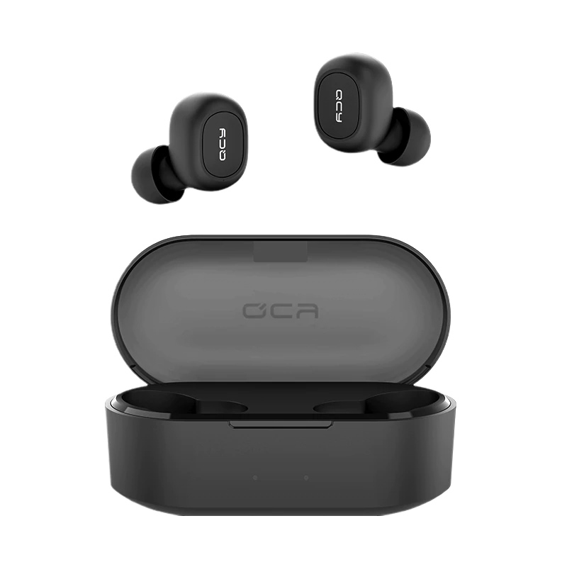 QCY QS2 TWS Bluetooth V5.0 Headphones 3D Stereo Sports Wireless Earphones with Dual Microphone