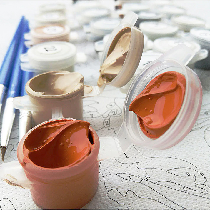 CHENISTORY Photo Custom Diy Painting By Numbers Personality Picture Customized Paint By Numbers Gift Acrylic Coloring By Numbers