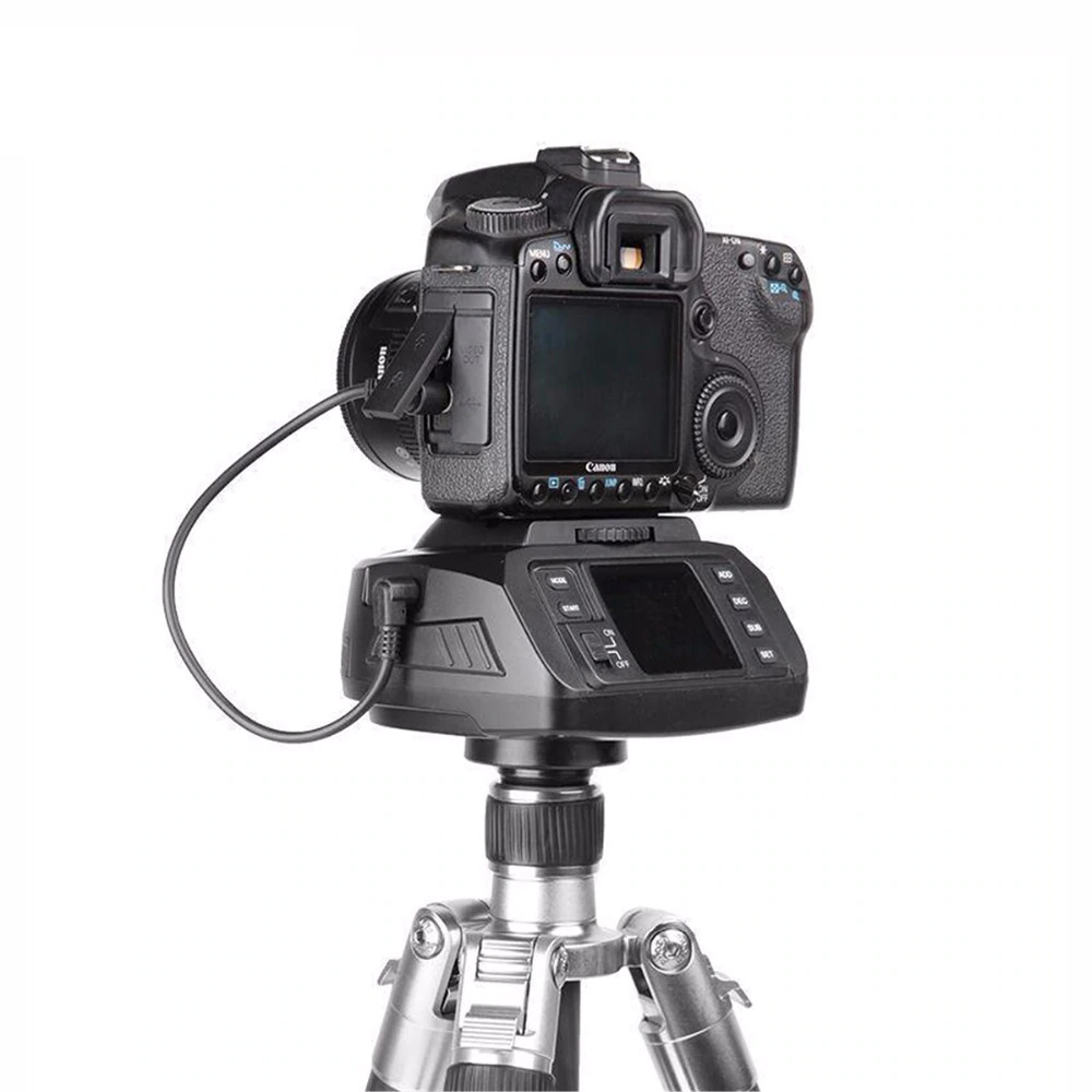 Moveski AD-10 Automatic Panoramic motorized tripod head Electronic Camera 360 Degree  Motorized Ball head for Canon Nikon Sony