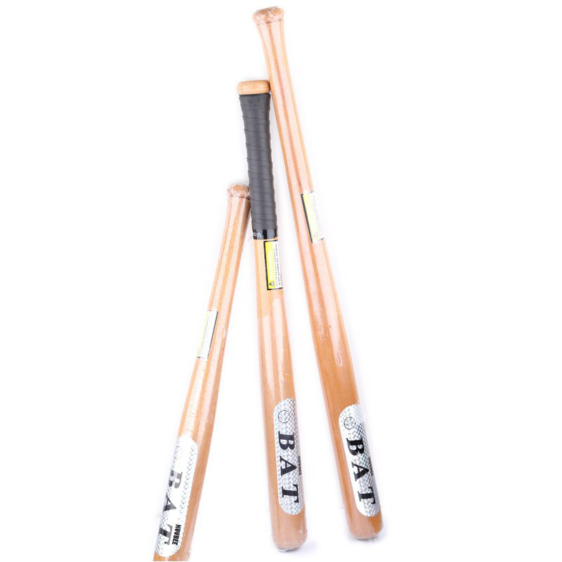 Wood Baseball Bat 53cm 63cm 73cm 83cm Hardball wooden baseball Bats