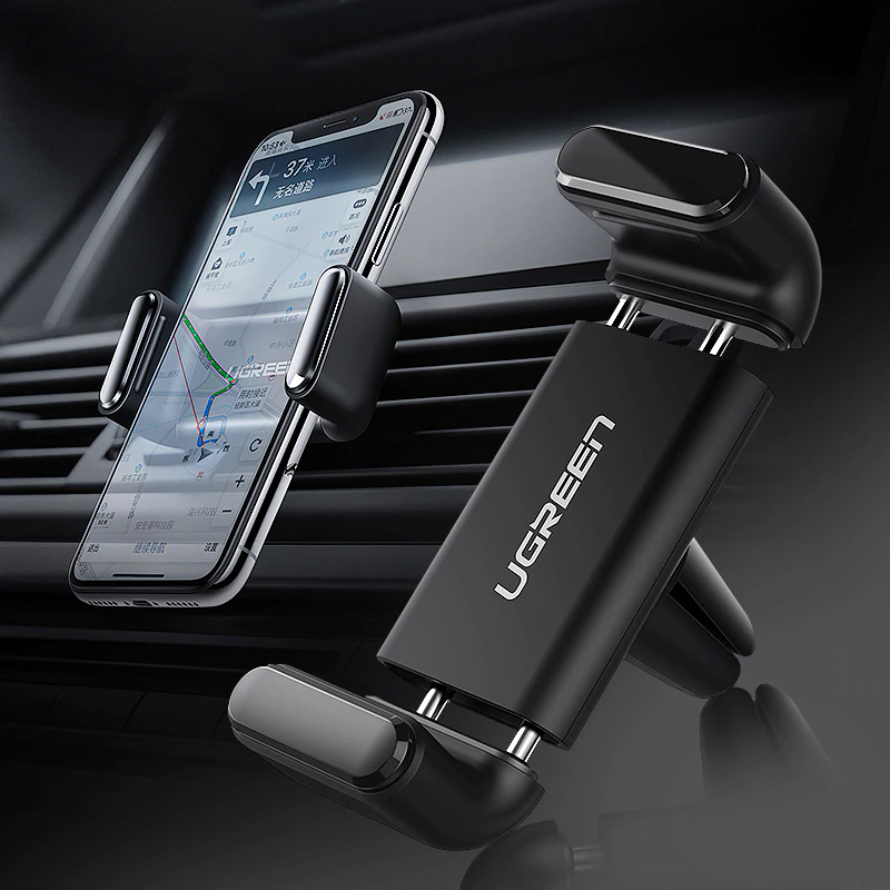 Ugreen Car Phone Holder for Your Mobile Phone Holder Stand for iPhone 11 8 Air Vent Mount Cell Phone Support in Car Phone Stand