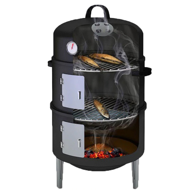 Protable Charcoal Barbecue Household Family Party Cooking Tools BBQ Charcoal Grill Picnic Easily Assembled Outdoor Camping Grill