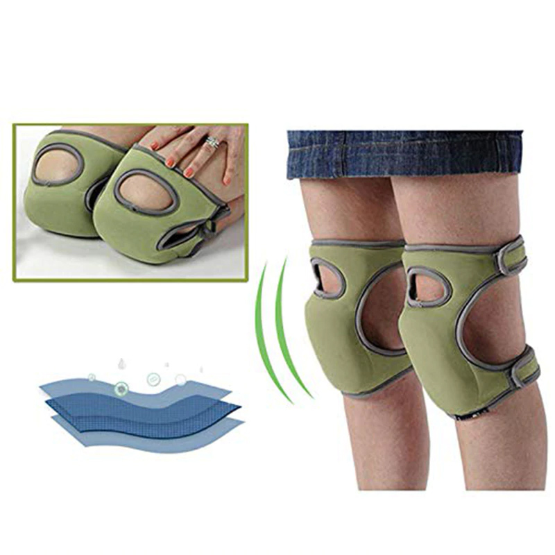 Gardening Knee Pads, Home Knee Pads for Gardening Cleaning, Adjustable Straps Knee Pads for Scrubbing Floors Work Soft Comfort F