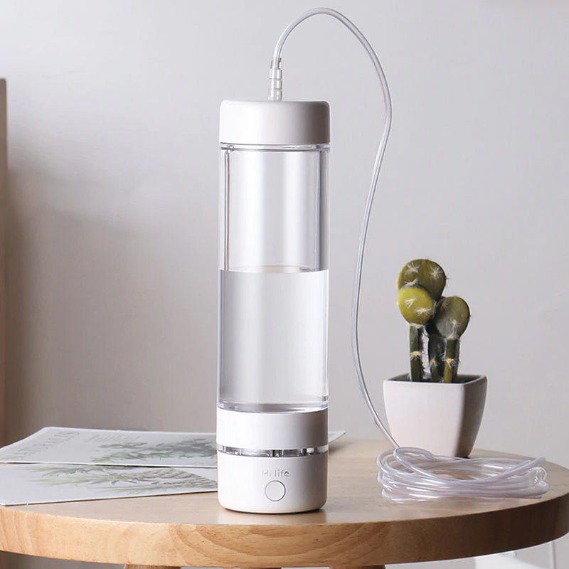 The 5th Generation Max 3700ppb SPE&PEM High hydrogen concentration hydrogen water generator bottle with Hydrogen absorption kit