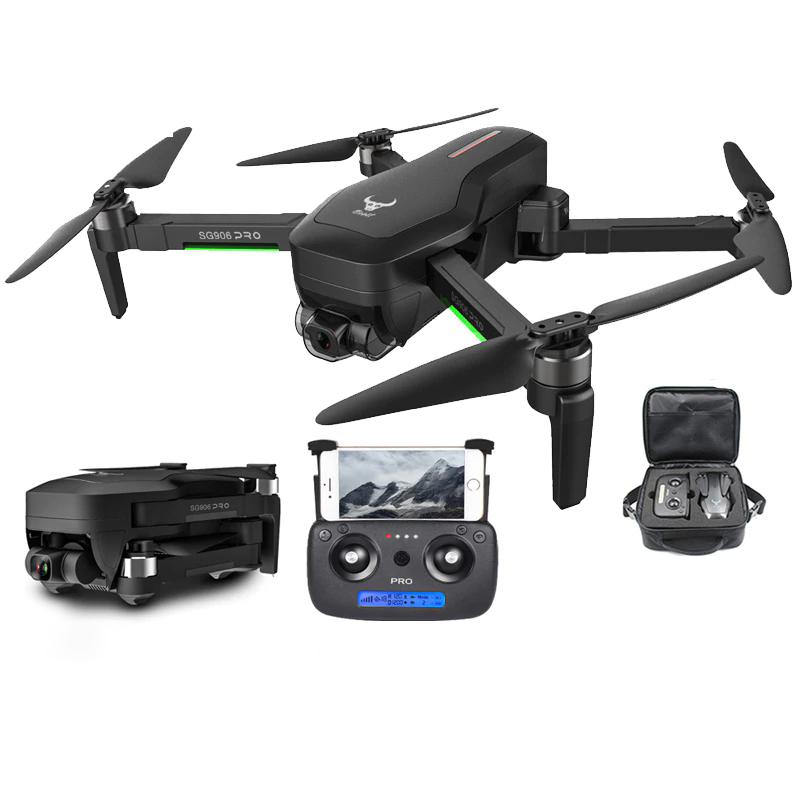 2020 NWE SG906 pro drone 4k HD mechanical gimbal camera 5G wifi gps system supports TF card drones distance 1.2km flight 25 min