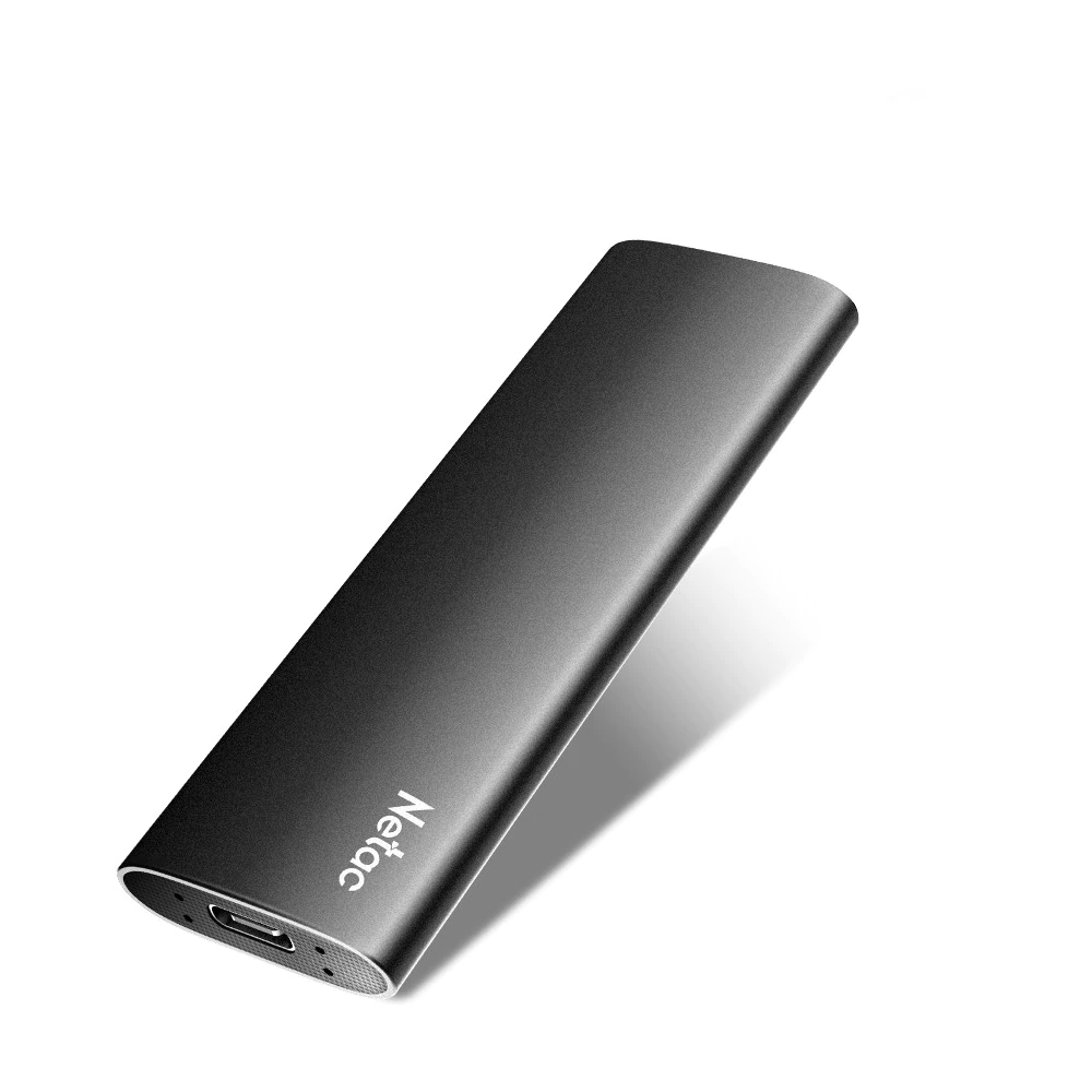 Netac ZSLIM SSD External Portable SSD 2TB 1TB 500GB 250GB Hard drive USB 3.1 Type C External Solid State Drives For Laptop