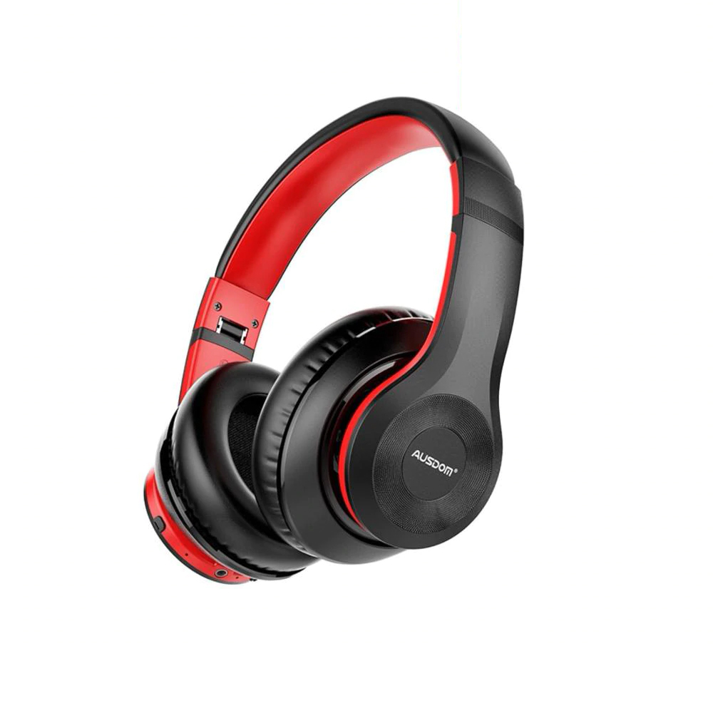 AUSDOM NEW ANC10 V5.0 Wireless Bluetooth Headphones Active Noise Cancelling Wireless Earphone Sports Headset With Mic for PC