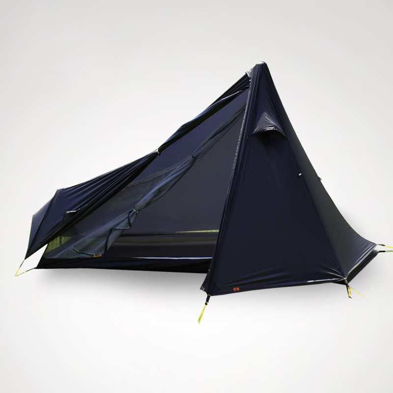 경량 1 인 Oudoor 초경량 캠핑 텐트 3 시즌 전문 20D Silnylon Rodless Tent