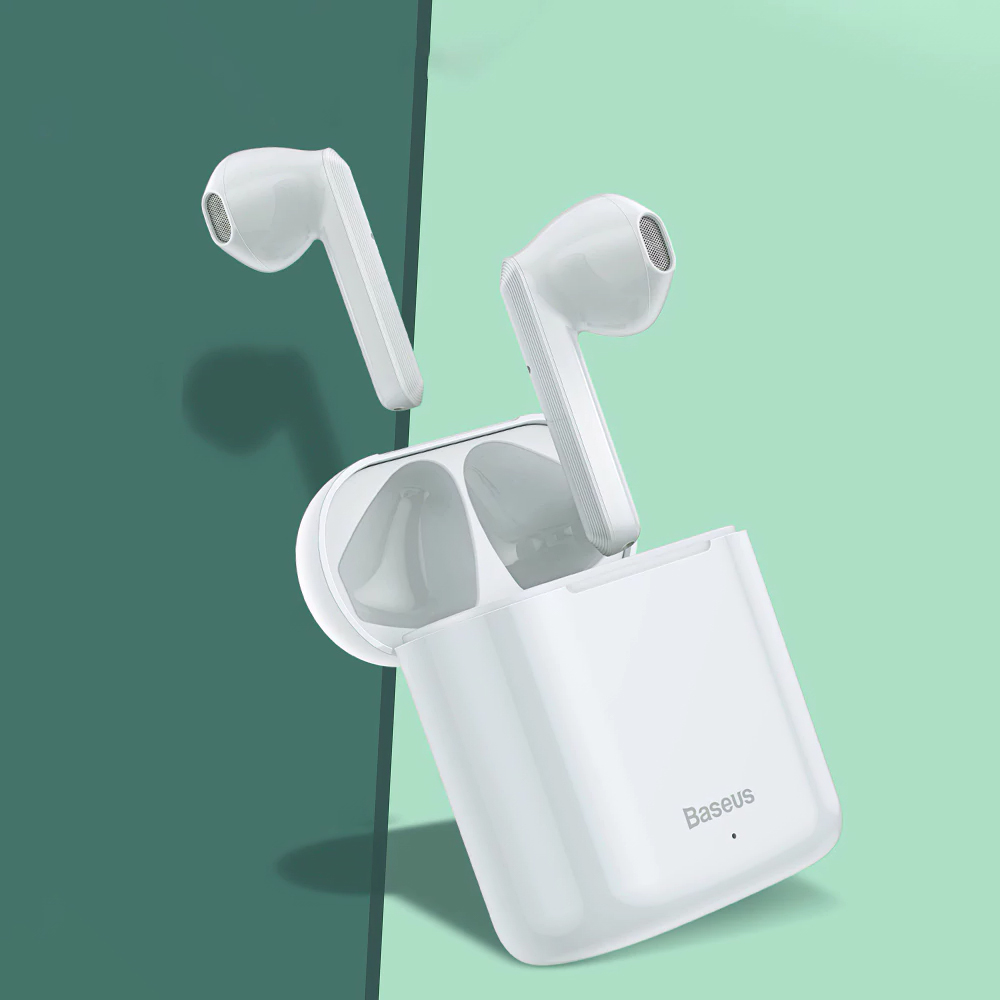 Baseus W09 TWS Wireless Bluetooth Earphone Intelligent Touch Control Wireless TWS Earphones With Stereo bass sound Smart Connect