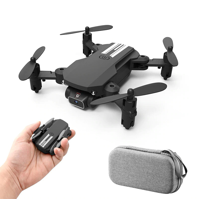 XKJ 2020 New Mini Drone 4K 1080P HD Camera WiFi Fpv Air Pressure Altitude Hold Black And Gray Foldable Quadcopter RC Drone Toy