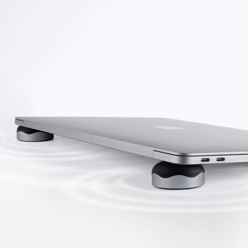 Hagibis Laptop Stand Magnetic Portable Cooling Pad For MacBook Laptop Cool Ball Heat Dissipation Skidproof Pad Cooler Stand