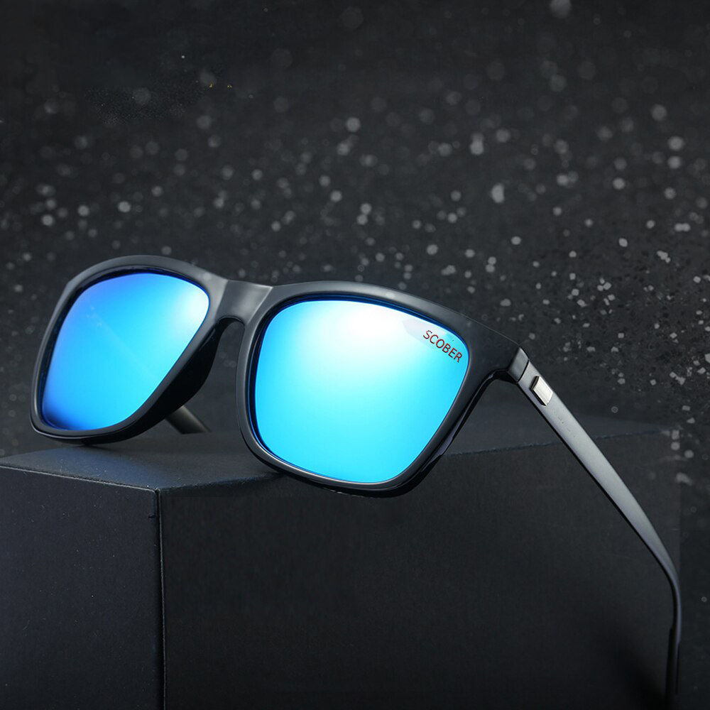 Retro Square Al-mg Leg men women polarized sun glasses polarized sunglasses Custom Made Myopia Minus Prescription Lens -1 to -6