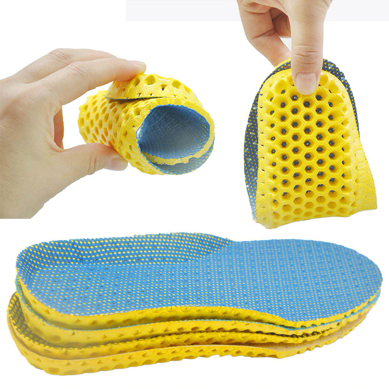 Stretch Breathable Deodorant Running Cushion Insoles For Feet  Man Women Insoles For Shoes Sole Orthopedic Pad Memory Foam