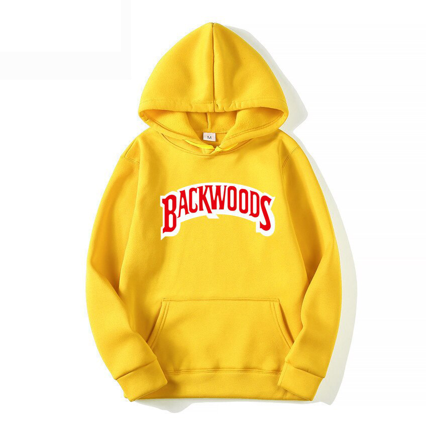 The screw thread cuff Hoodies Streetwear Backwoods Hoodie Sweatshirt Men Fashion autumn winter Hip Hop hoodie pullover Hoody