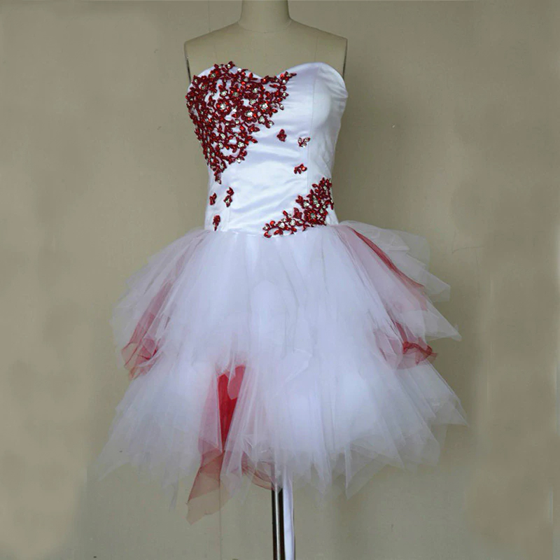 2020 Short Wedding Dress A Line Knee Length Sweetheart Elegant Plus Size Vestido De Noiva Bride Lace Up Vestidos Robe De Mariee