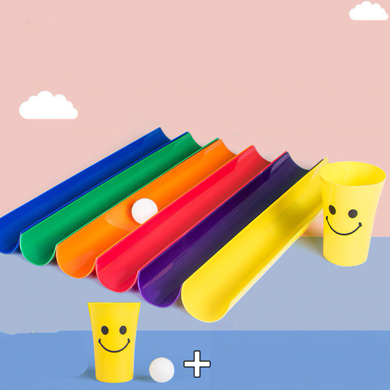 Kids Outdoor U-channel Transmit Balls Funny Games School Activity Training Toys Sports Meeting Toy Balls for Children Pupil