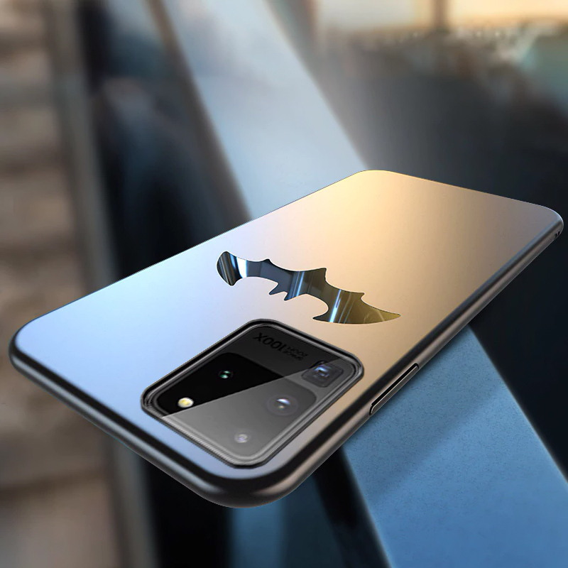 Ultra-thin Metal Bat Matte PC Phone Case For Samsung Galaxy S20 S10 E 5G S9 S8 Note 20 10 9 8 Plus Magnetic Protection Cover