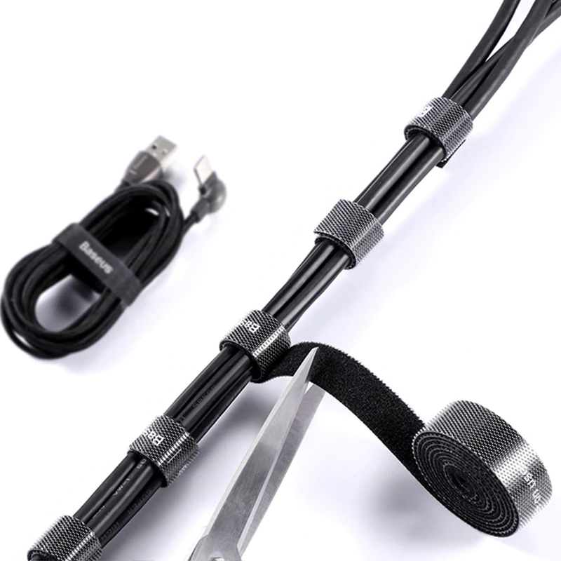 Baseus Cable Organizer Wire Winder USB Cable Management Charger Protector For iPhone Mouse Earphone Cable Holder Cord Protection