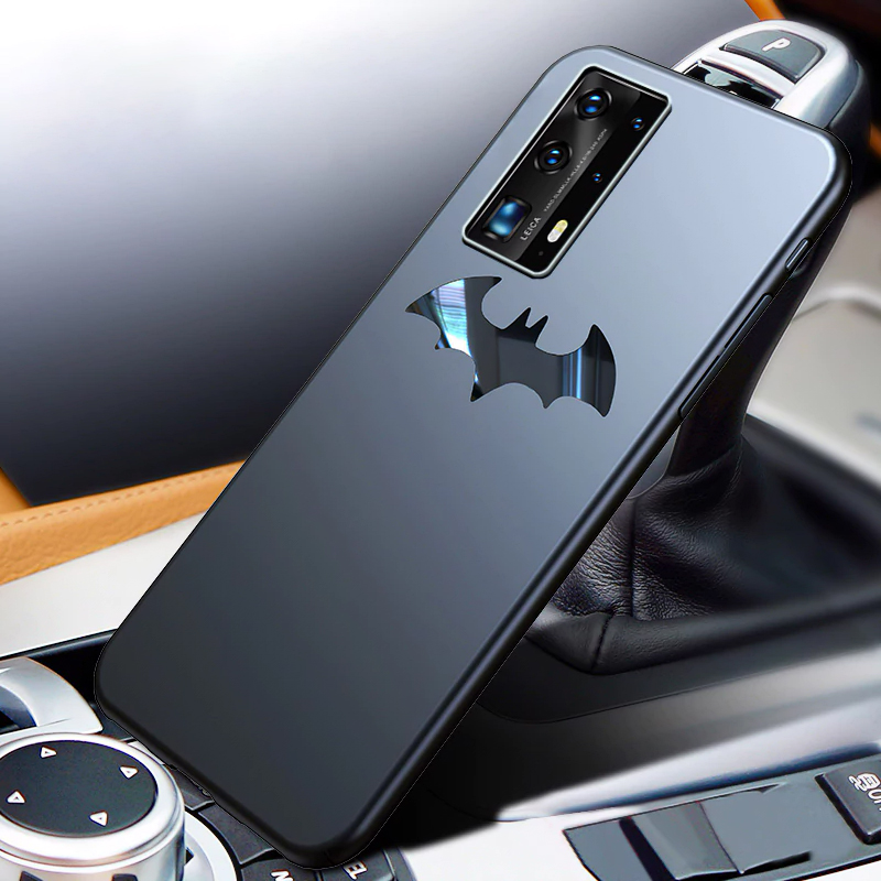 Ultra-thin Metal Bat Matte PC Phone Case For Huawei P40 P30 P20 Lite Mate 30 20 Honor 10 Pro Magnetic Protection Cover Coque