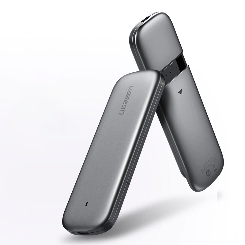 Ugreen M2 SSD Case NVME Enclosure M.2 to USB Type C 3.1 SSD Adapter for NVME PCIE NGFF SATA M/B Key SSD Disk Box M.2 SSD Case