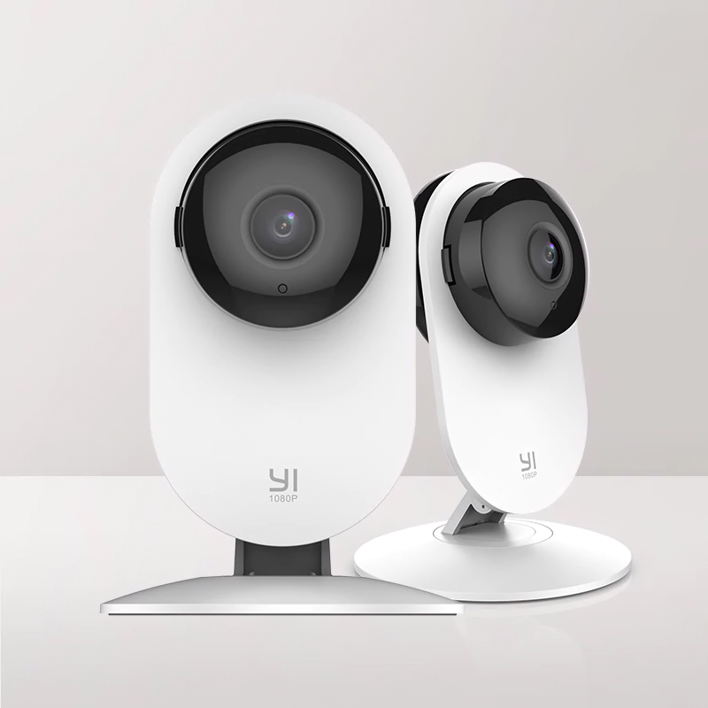 YI 1080p Home Camera Indoor Security Camera Surveillance System with Night Vision for Home/Office Monitor White