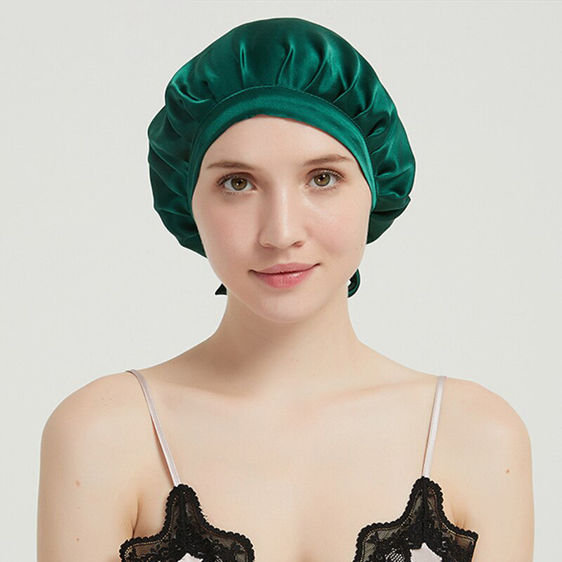 MLRRR 100% Silk Hair Headwear 16 Mumi Nightcap Multicolor