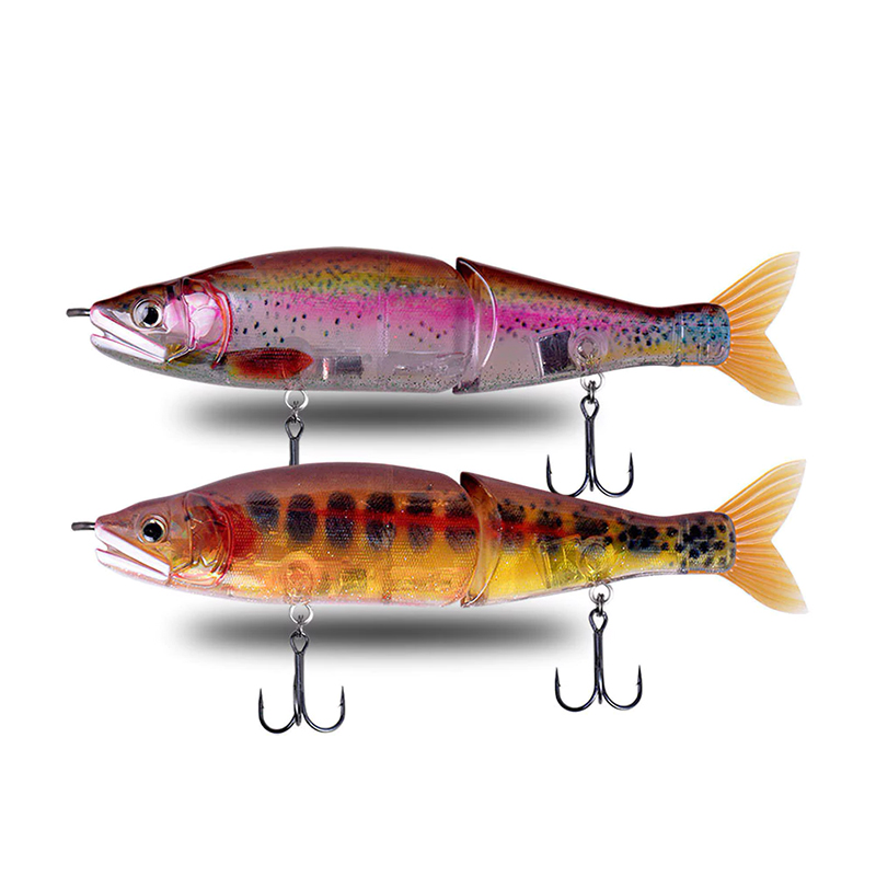 148mm 5.8'' 178mm 7" 220mm 8.7'' Slow Sinking Saltwater or Floating Freshwater Big Bass Jointed Baits Swimbait Fishing Lures