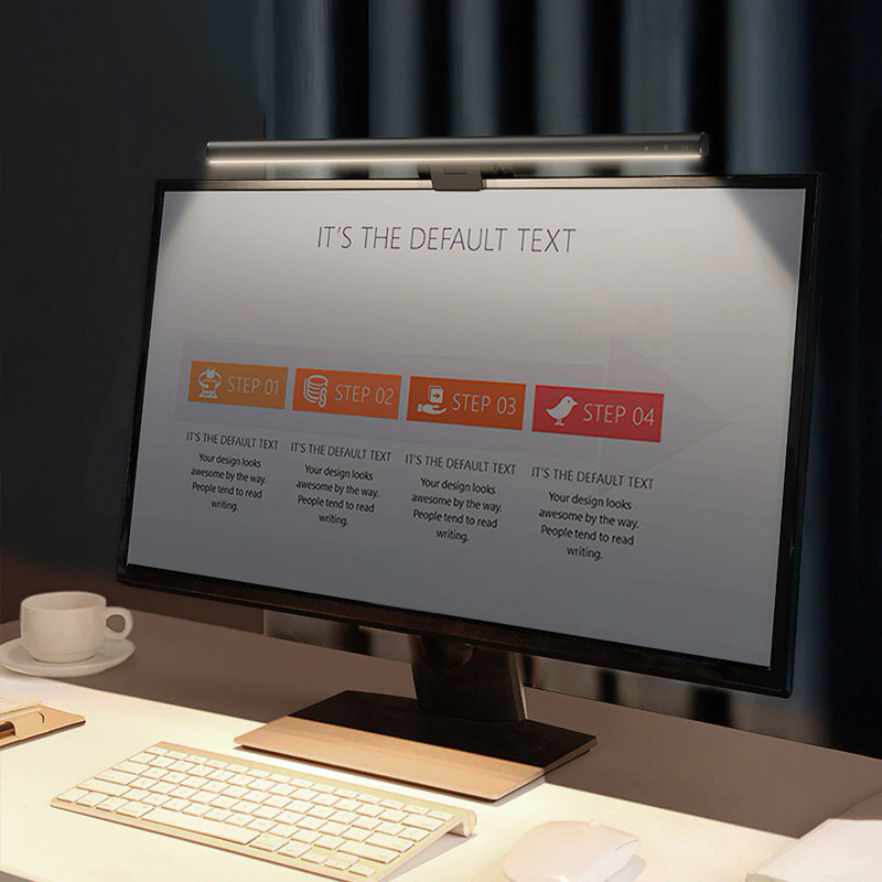 Baseus Screenbar Light Desk Lamp Computer Laptop Screen Bar Hanging Light Table Lamp LCD Monitor Light For Study Reading Light