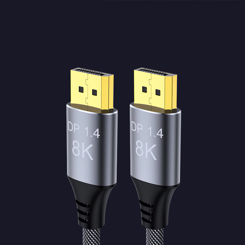 DisplayPort 1.4 1.2 Cable monitor 144hz 60Hz 8K 4K HDR DP adapter for Projector Display DP to DP 1.4 Audio Video 8k displayort