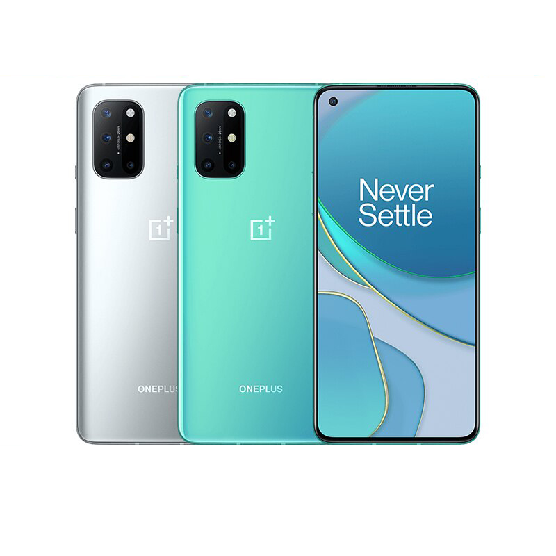 New Global ROM OnePlus 8T 8 T Smartphone Snapdragon 865 5G 6.55'' 120Hz Fluid Display 48MP Quad Camera Warp Charge 65 NFC
