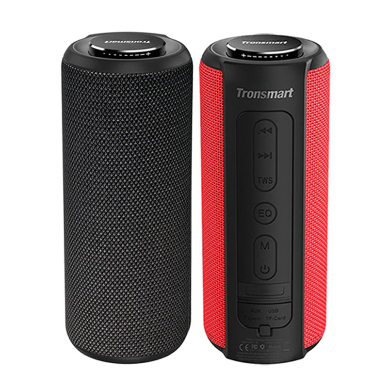 Tronsmart T6 Plus Bluetooth Speaker 40W Portable Speaker Deep Bass Soundbar with IPX6 Waterproof, Power Bank Function SoundPulse