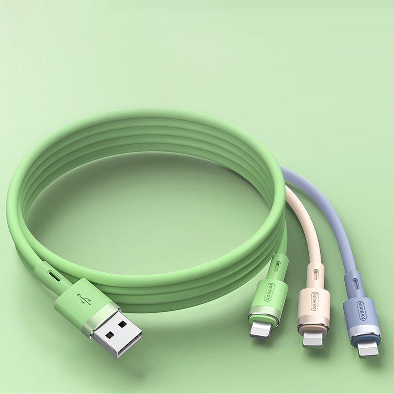 Charger For iPhone 11 Pro Max X XR XS 8 7 6 6s 5 5s iPad Cord for Charging Charger Cable Liquid Silicone Cable For iPhone Cable