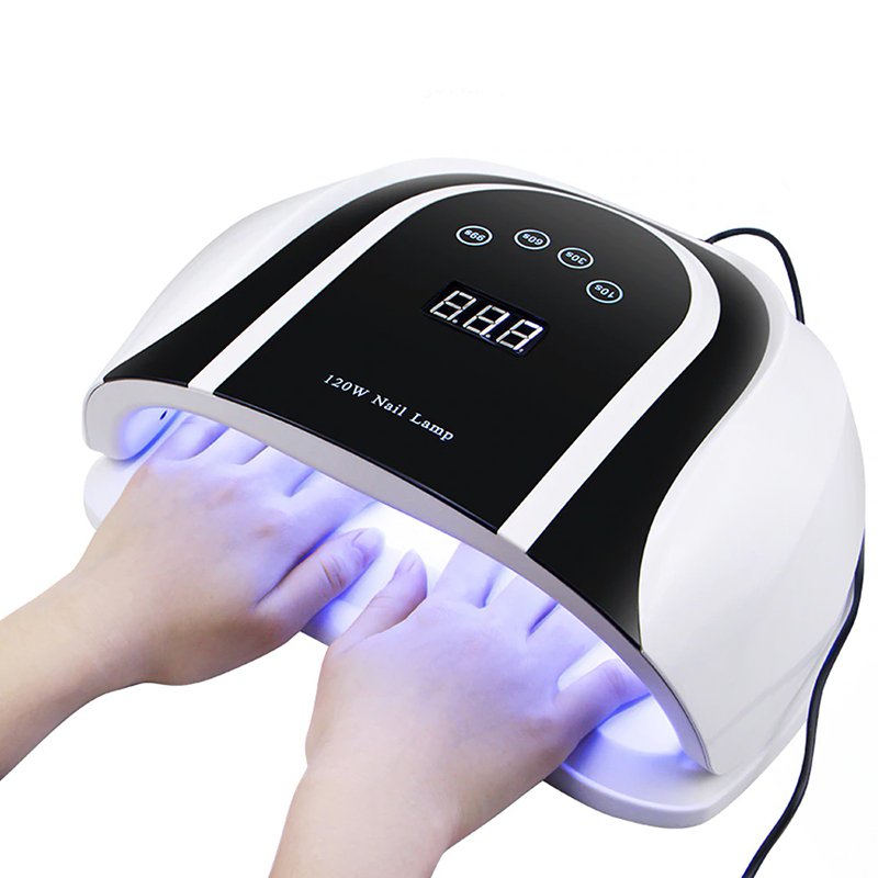 Pro 120W UV Lamp LED Nail Lamp High Power For Nails All Gel Polish Nail Dryer Auto Sensor Sun Led Light Nail Art Manicure Tools