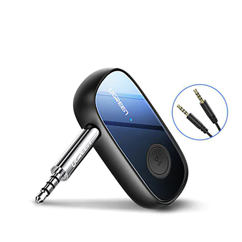 Ugreen Bluetooth Receiver 5.0 aptX LL 3.5mm AUX Jack Audio Wireless Adapter for Car PC Headphones Mic 3.5 Bluetooth 5.0 Receptor