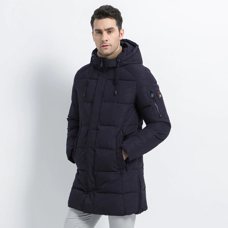 ICEbear 2019 New Winter Men's Jacket High Quality Men's Coat Thick Warm Male Cotton Clothing Brand Man Apparel MWD17933I