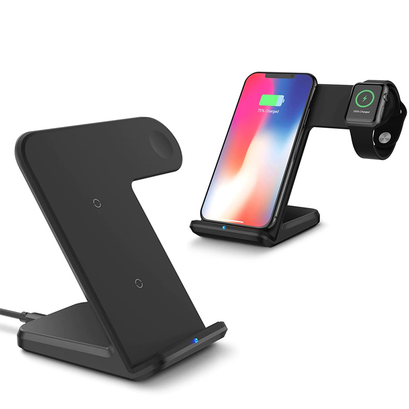 DCAE Qi Wireless Charger For iPhone XS XR X 8 11 Apple Watch 2 3 4 5 6 Airpods 10W Fast Charging For Samsung S20 S10 Note 20 10