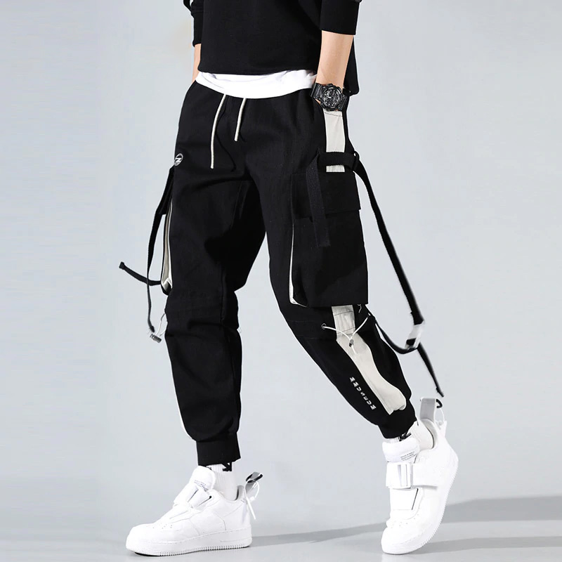 Streetwear Pockets 2020 Men's Jogger Pants Hip Hop Sweatpants Joggers Trousers Tactical Mens Pants Cargo Harem Pants Men Clothes