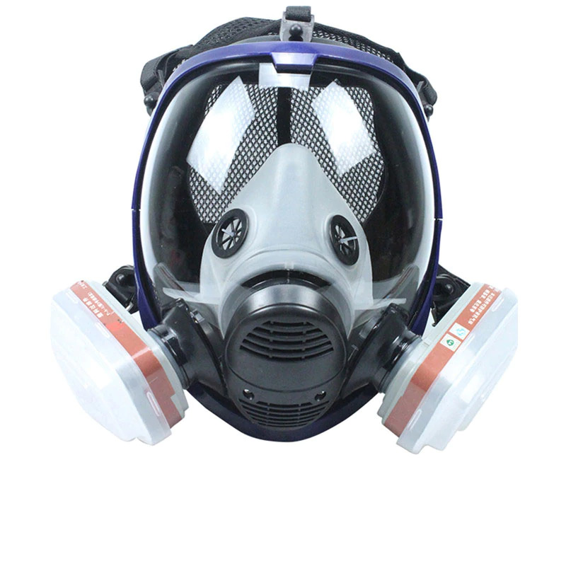 Chemical Mask 6800 7 in 1 Gas Mask Dustproof Respirator Paint Pesticide Spray Silicone Full Face Filters for Laboratory Welding