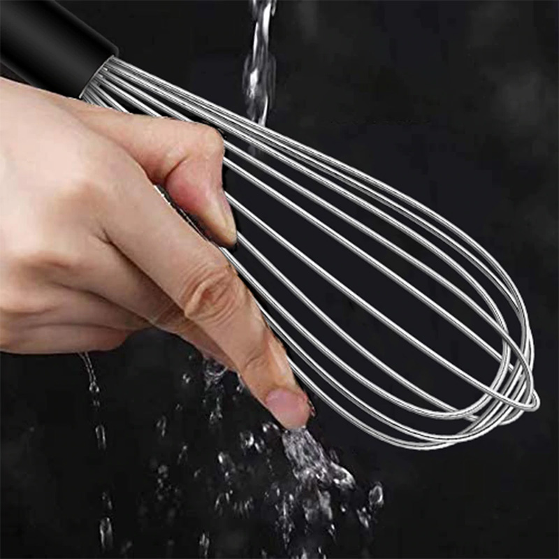 WALFOS Stainless Steel Wire Whisk Manual Egg Beater Blender Milk Cream Butter Beater Kitchen Baking Cooking Utensils Accessiores