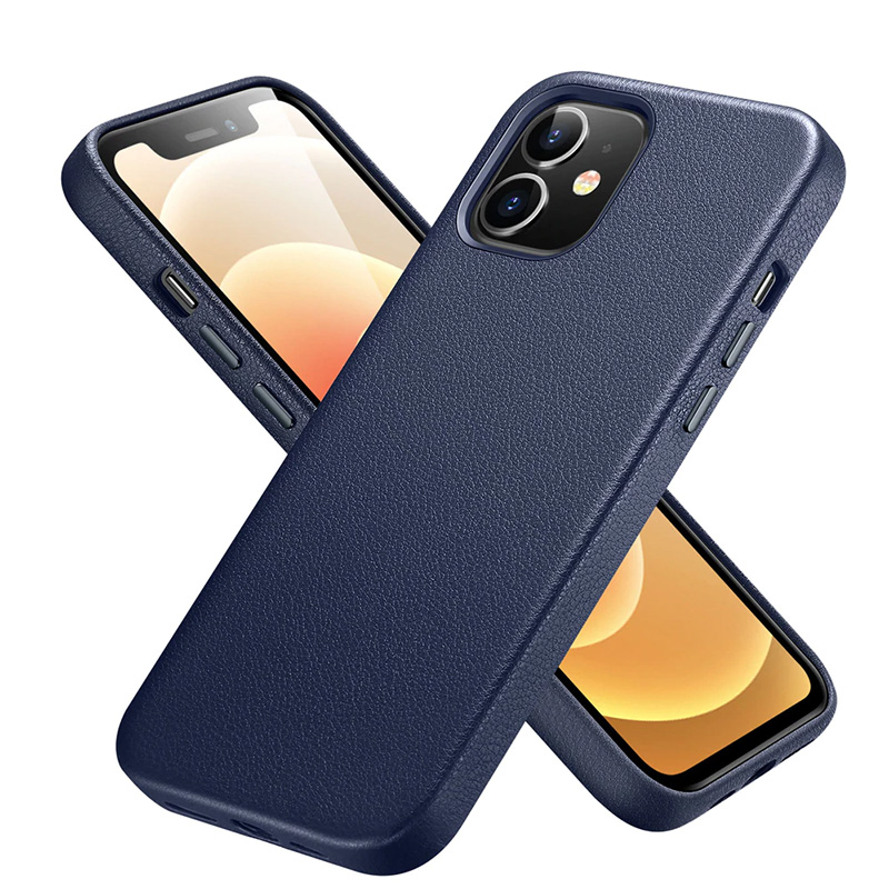 SR 아이폰 12 프로 맥스 케이스 가죽 커버 아이폰 12 미니 12 프로 최대 정품 가죽 케이스 아이폰 12 12Pro 럭셔리 블랙