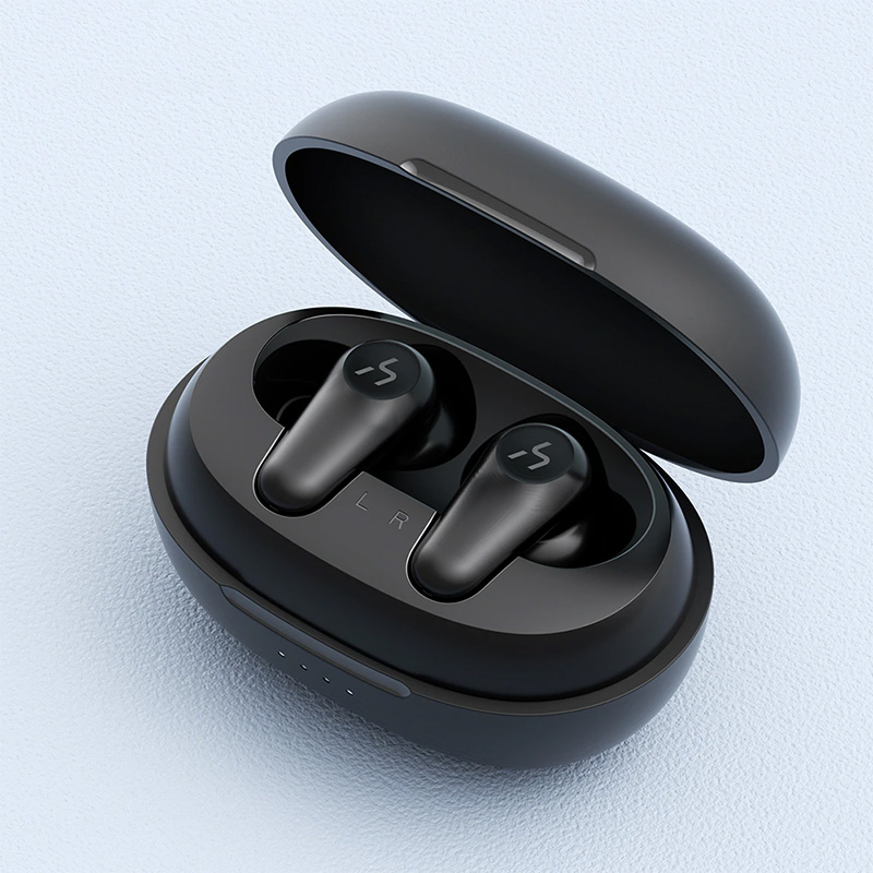 HAVIT ANC Noise Canceling Earphone Wireless for Bluetooth IBRT 2.0 Dual- Channel 10mm Drive Live Deep Sound 20h Playback Time