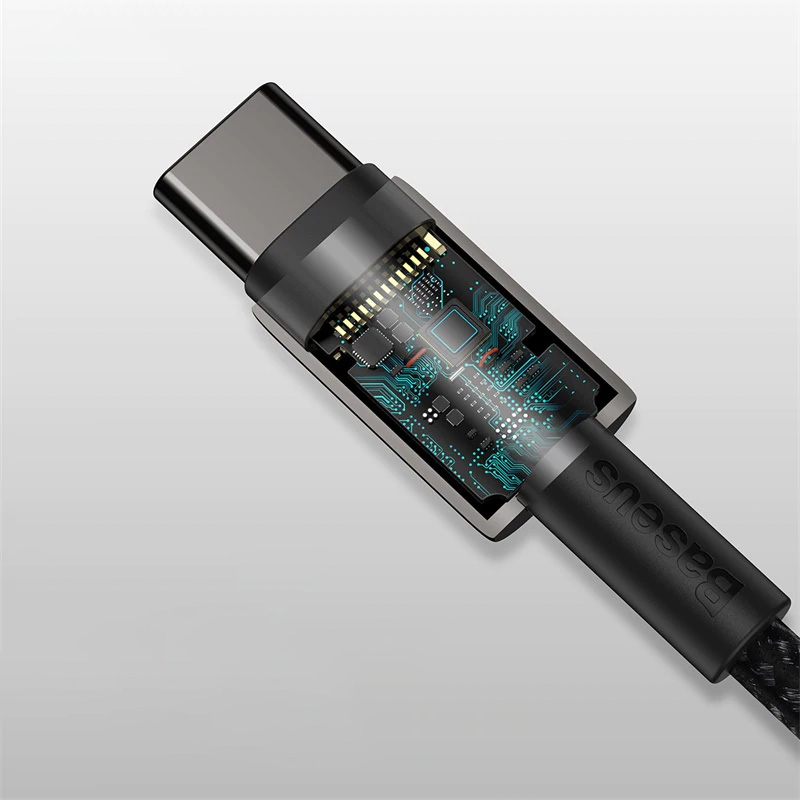 Baseus 100W USB C-Xiaomi Redmi 용 USB 유형 C 케이블 참고 8 Pro 빠른 충전 4.0 PD 100W MacBook iPad Pro 용 고속 충전기