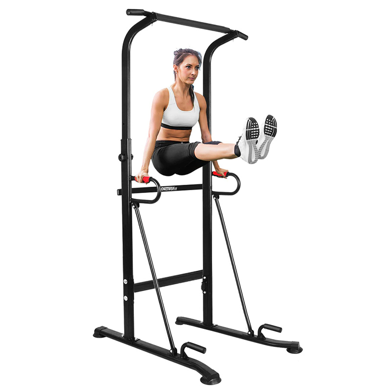 Onetwofit Indoor Pull Up Bar Home Gym Equipment Horizontal Bar Sport Equip Fitness Equipment Workout Pull Up Station Power Tower