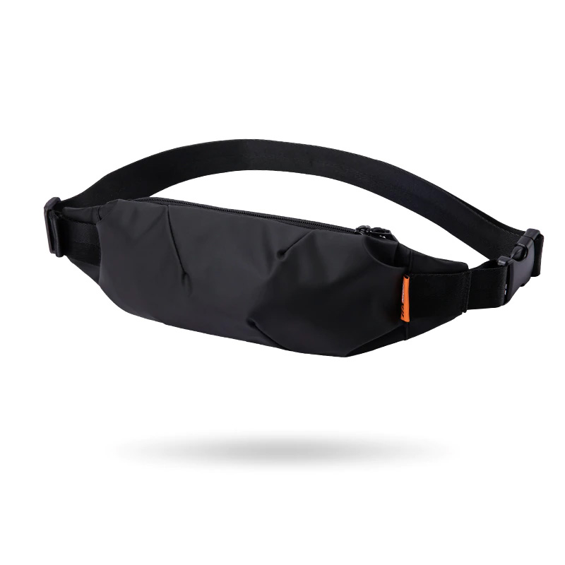 Hk Men Fanny Pack Teenager Outdoor Sports Running Cycling Waist Bag Pack Male Fashion Shoulder Belt Bag Travel Phone Pouch Bags