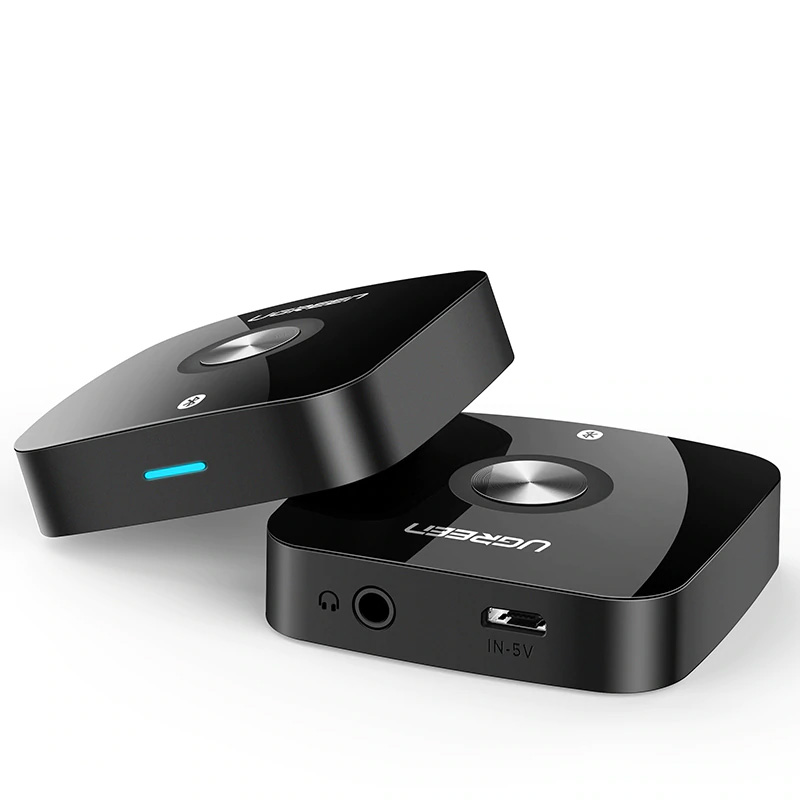 UGREEN 3.5 Bluetooth 5.0 Receiver aptX LL 3.5mm Jack Aux Wireless Adapter Music for TV Car Bluetooth 5.0 3.5 mm Audio Receiver