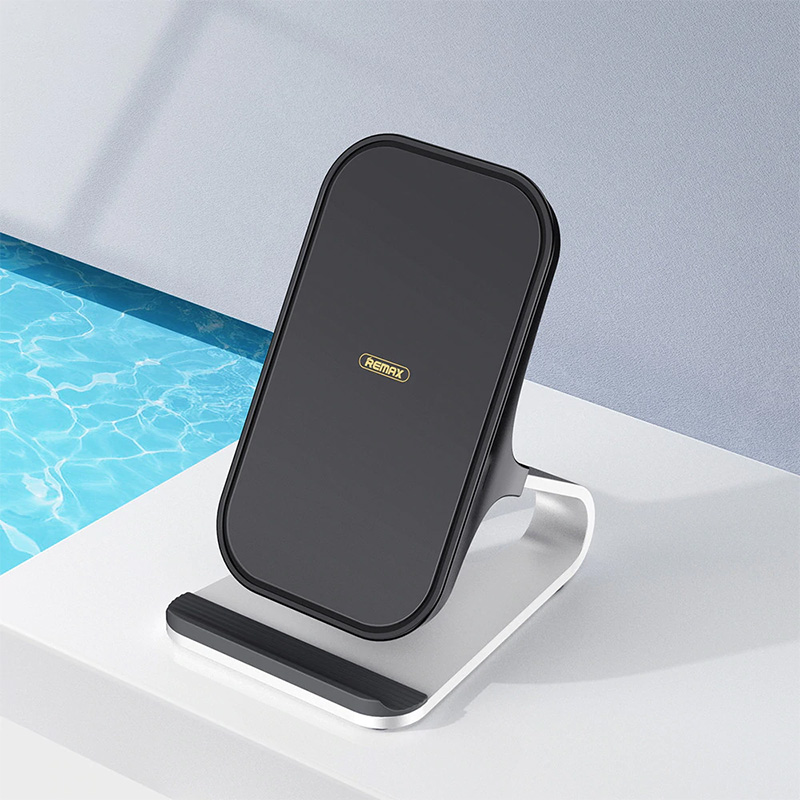 삼성 S7/S8/S9/S10 용 iPhone 8 X/XS 11 용 Remax 무선 충전기 10W 최대 수직 데스크탑 스탠드